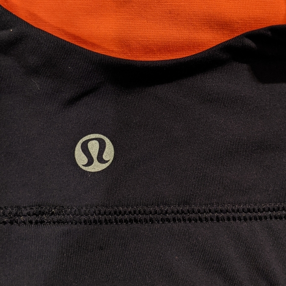 Lululemon All Sport Bra Inkwell Navy and Orange - Picture 12 of 12